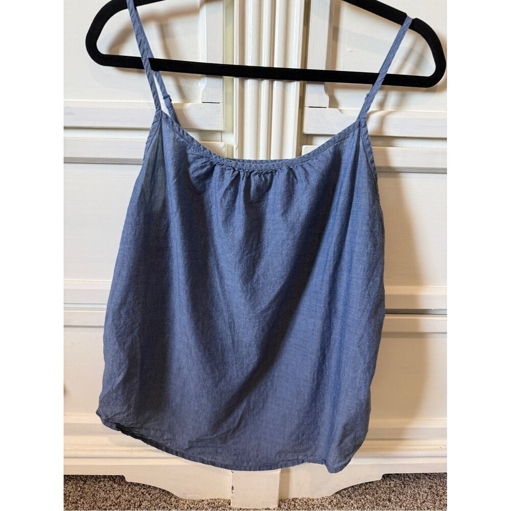 Time-and-tru Women's Blue and Navy Vest